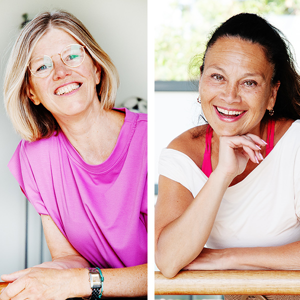 Lisette van Offeren en Ursula Pieter
